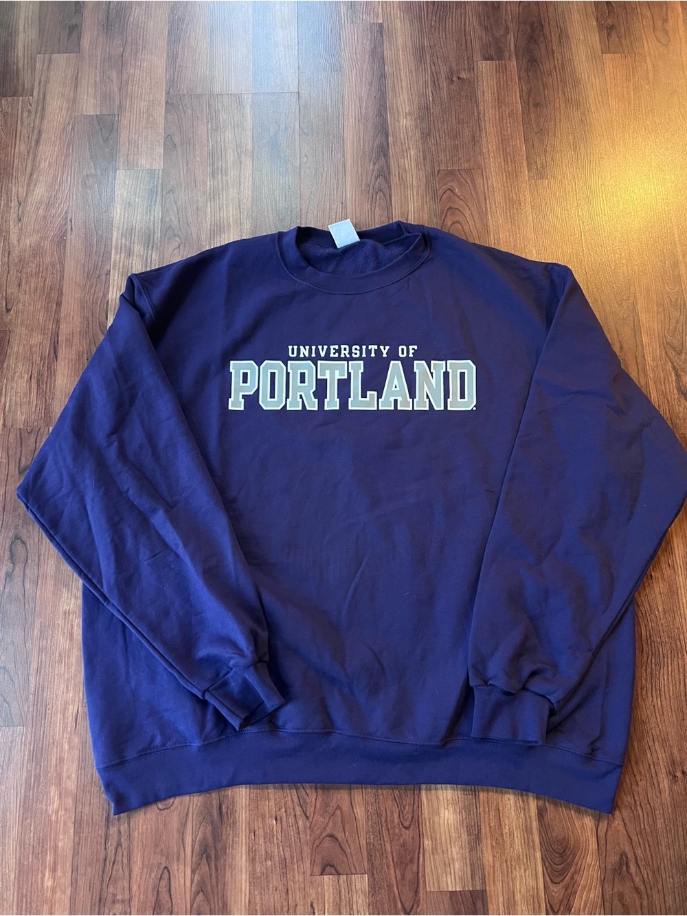 Champion University of Portland Pilots Crewneck Sweatshirt Purple Men’s 2XL